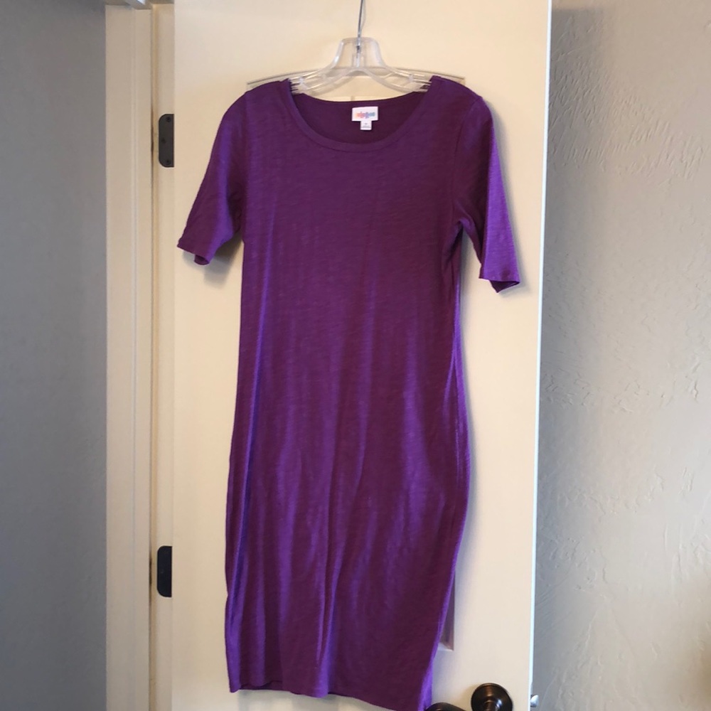 Purple LuLaRoe Julia size S